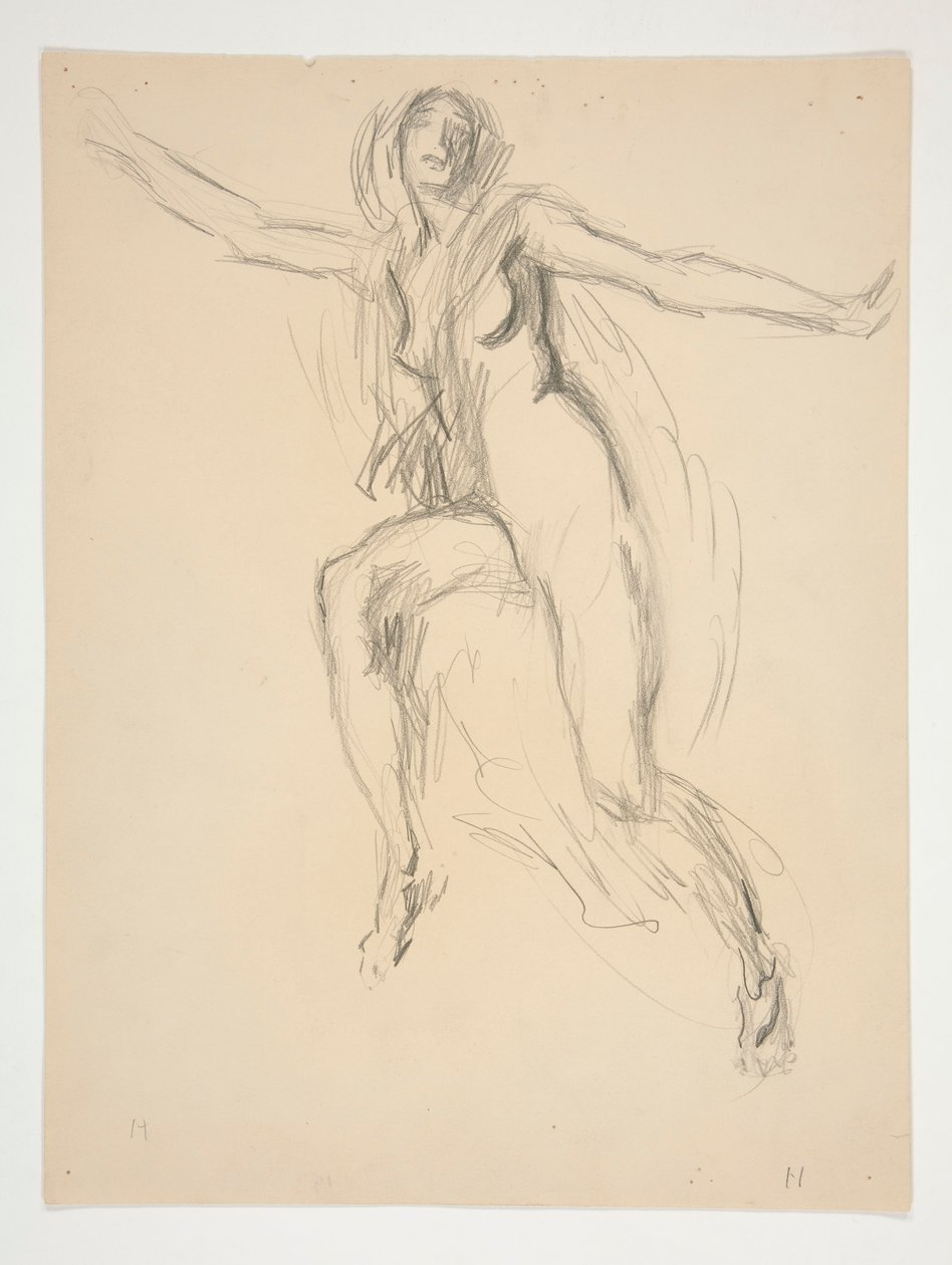 Figure Study by Edwin Austin Abbey