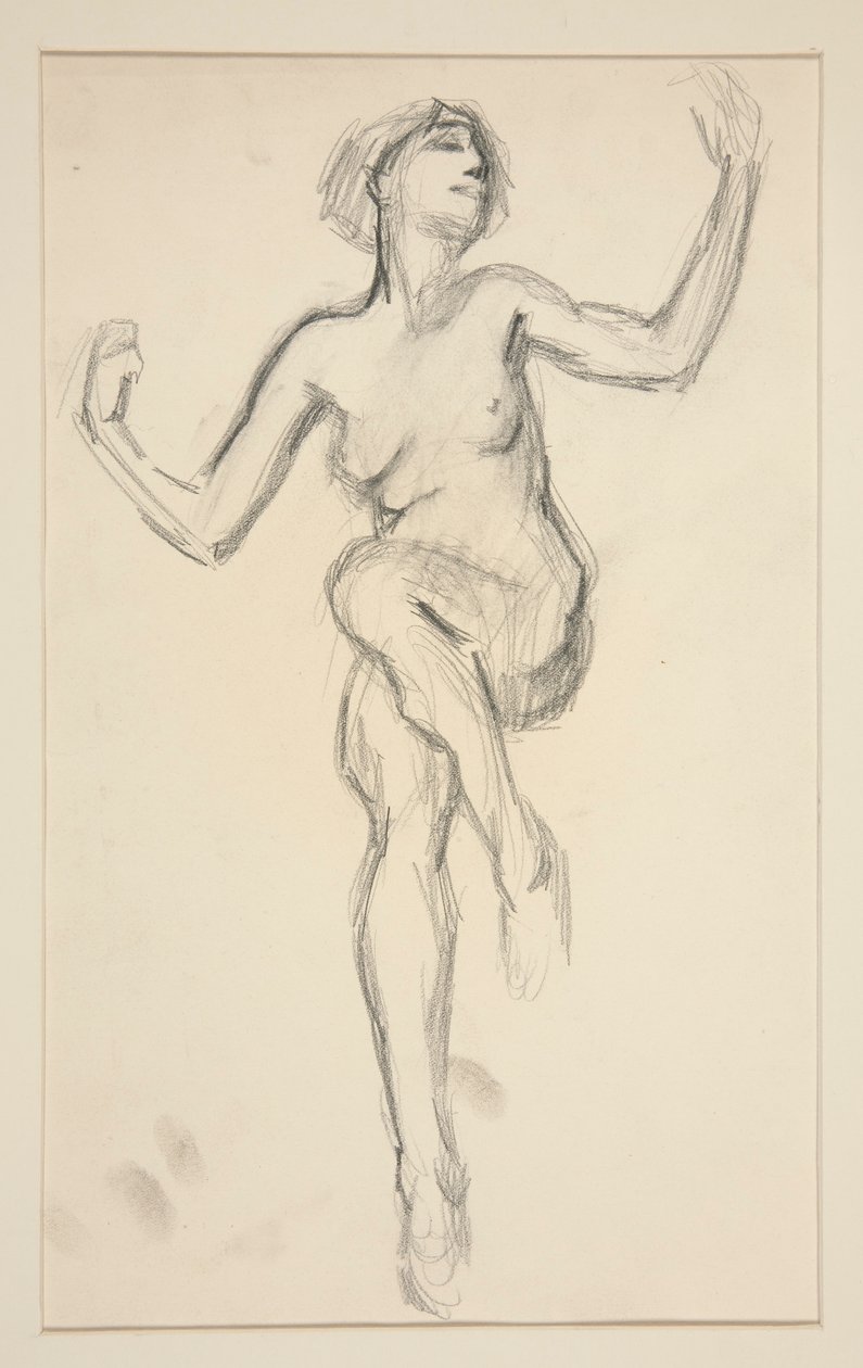 Figure Study by Edwin Austin Abbey