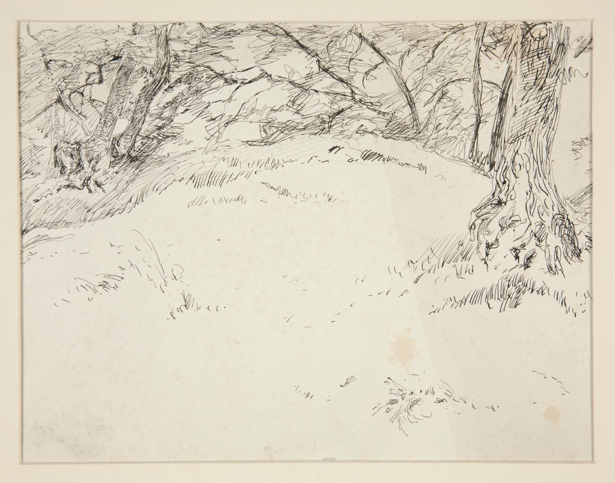 Forest Scene by Edwin Austin Abbey