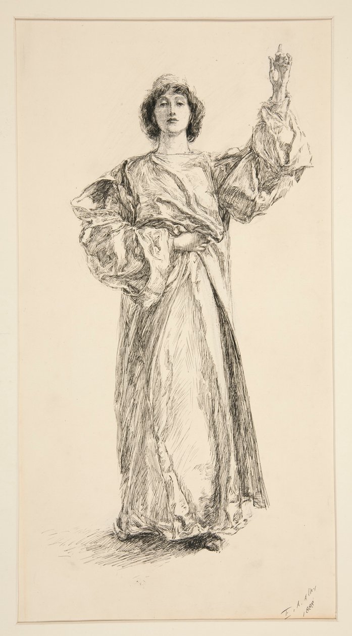Portia by Edwin Austin Abbey