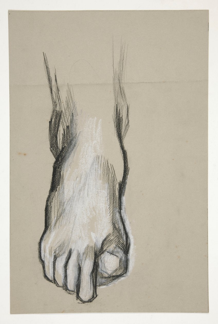 Sketch of a Foot by Edwin Austin Abbey
