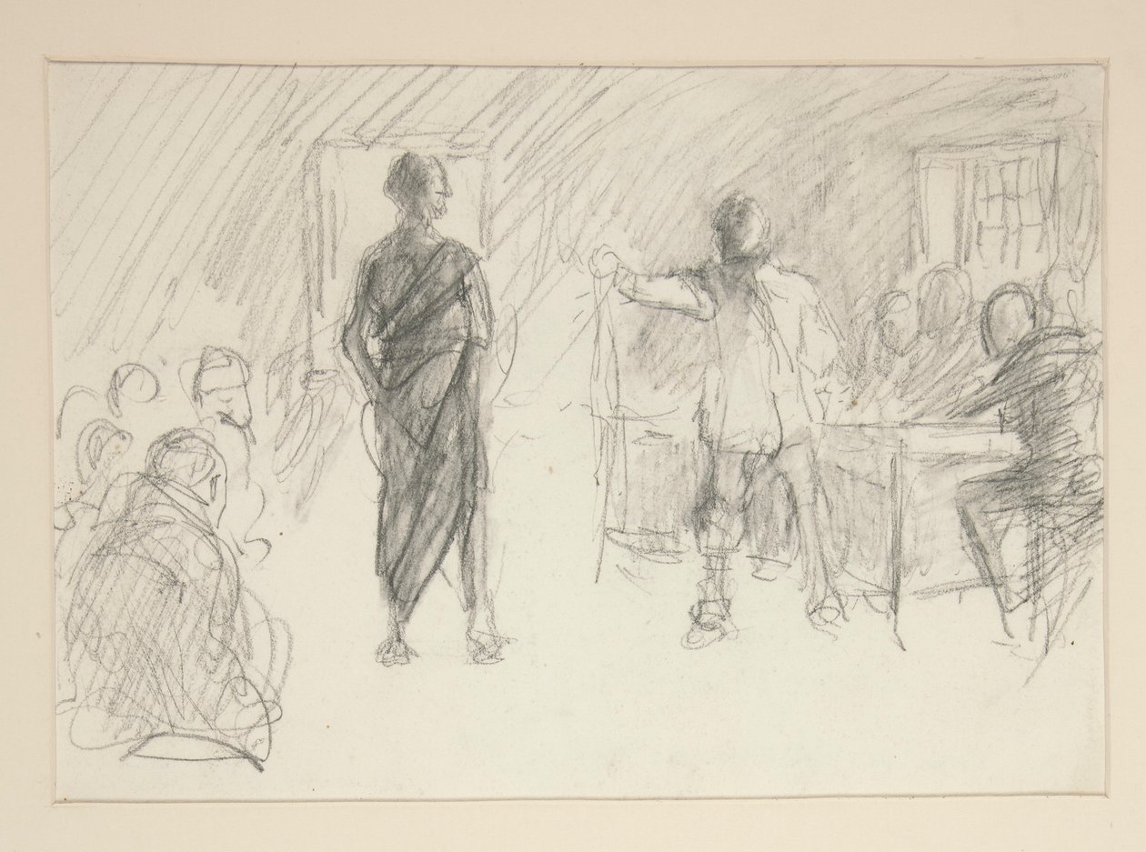 Study by Edwin Austin Abbey