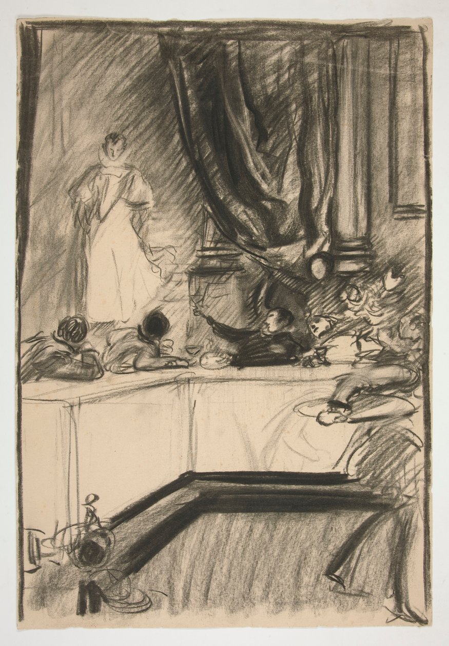 Study for Petruchio and Katharina by Edwin Austin Abbey