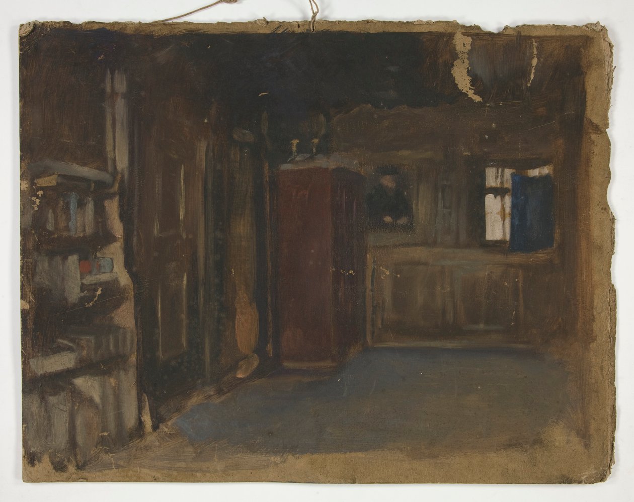 Study of an Interior by Edwin Austin Abbey