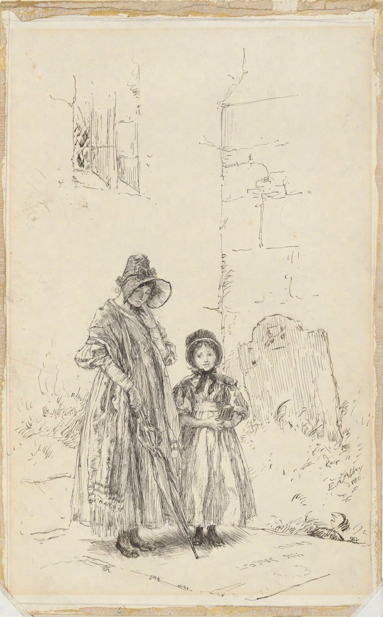The Vicar, from The Quiet Life by Edwin Austin Abbey