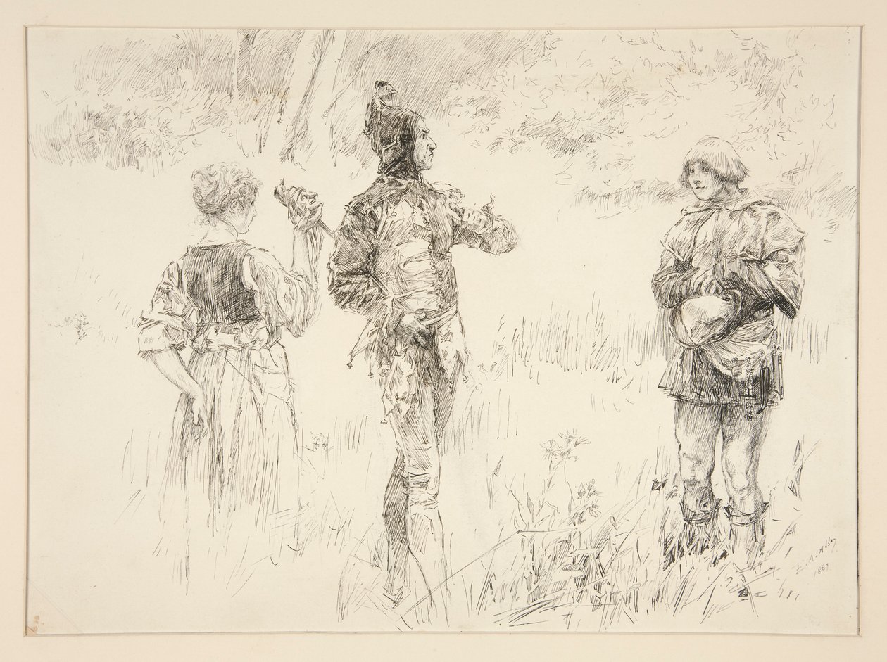 Touchstone by Edwin Austin Abbey
