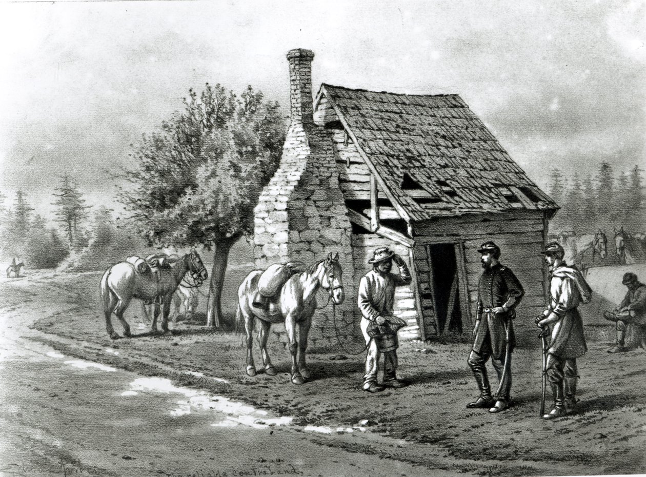 The Reliable Contraband by Edwin Austin Forbes