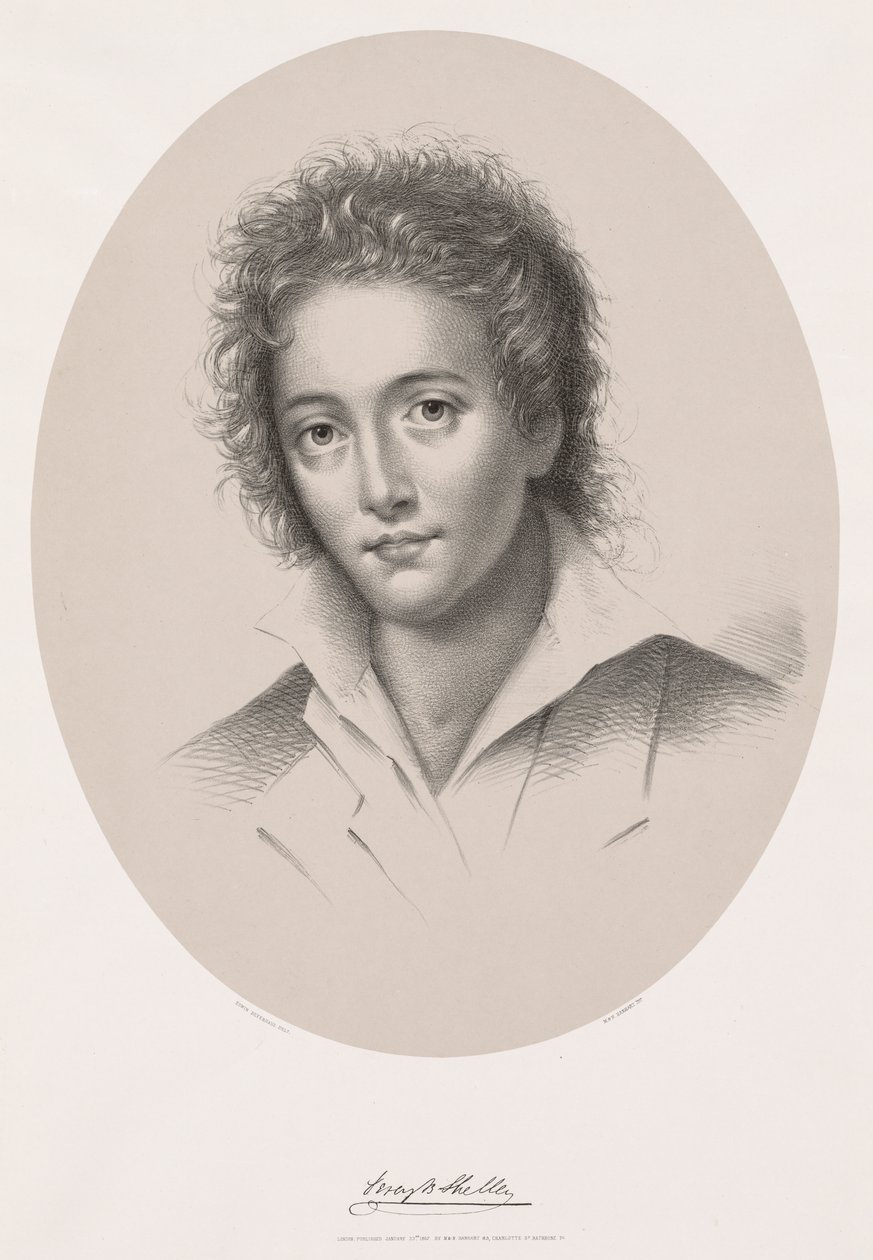 Percy Bysshe Shelley by Edwin Beyerhaus
