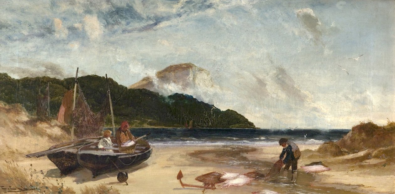 Fisherfolk by Edwin Ellis