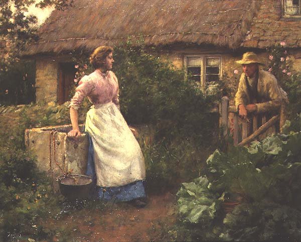 Evening Conversation by Edwin Harris