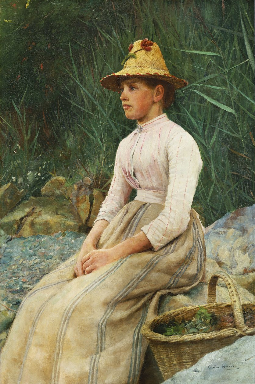 The Mussel Girl by Edwin Harris