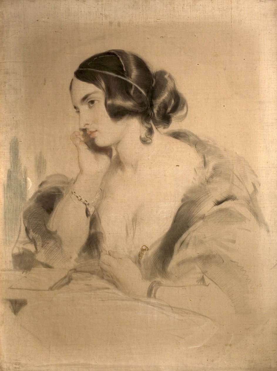 The Honourable Mrs Norton by Edwin Landseer