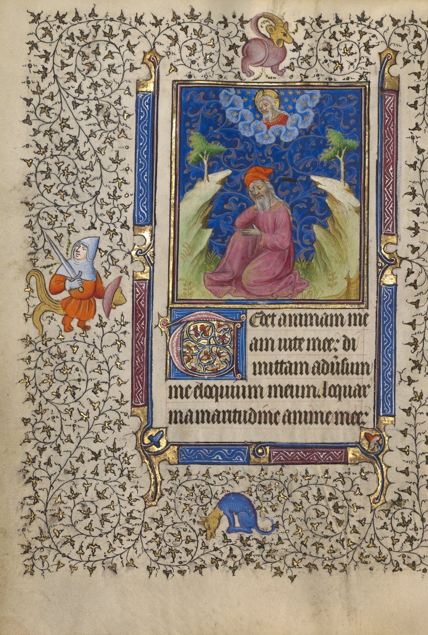 Job in Meditation by Egerton Master