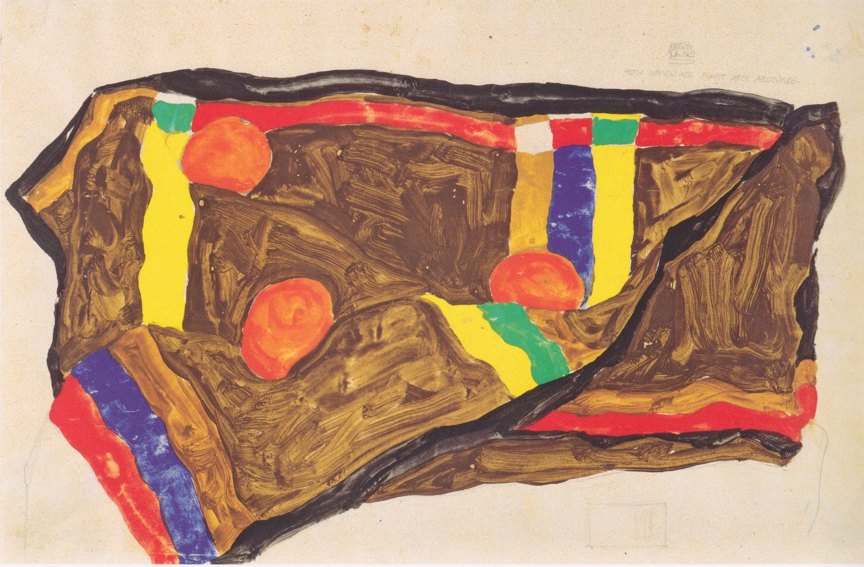 My Path Leads Over Abysses 17-5-1912 by Egon Schiele