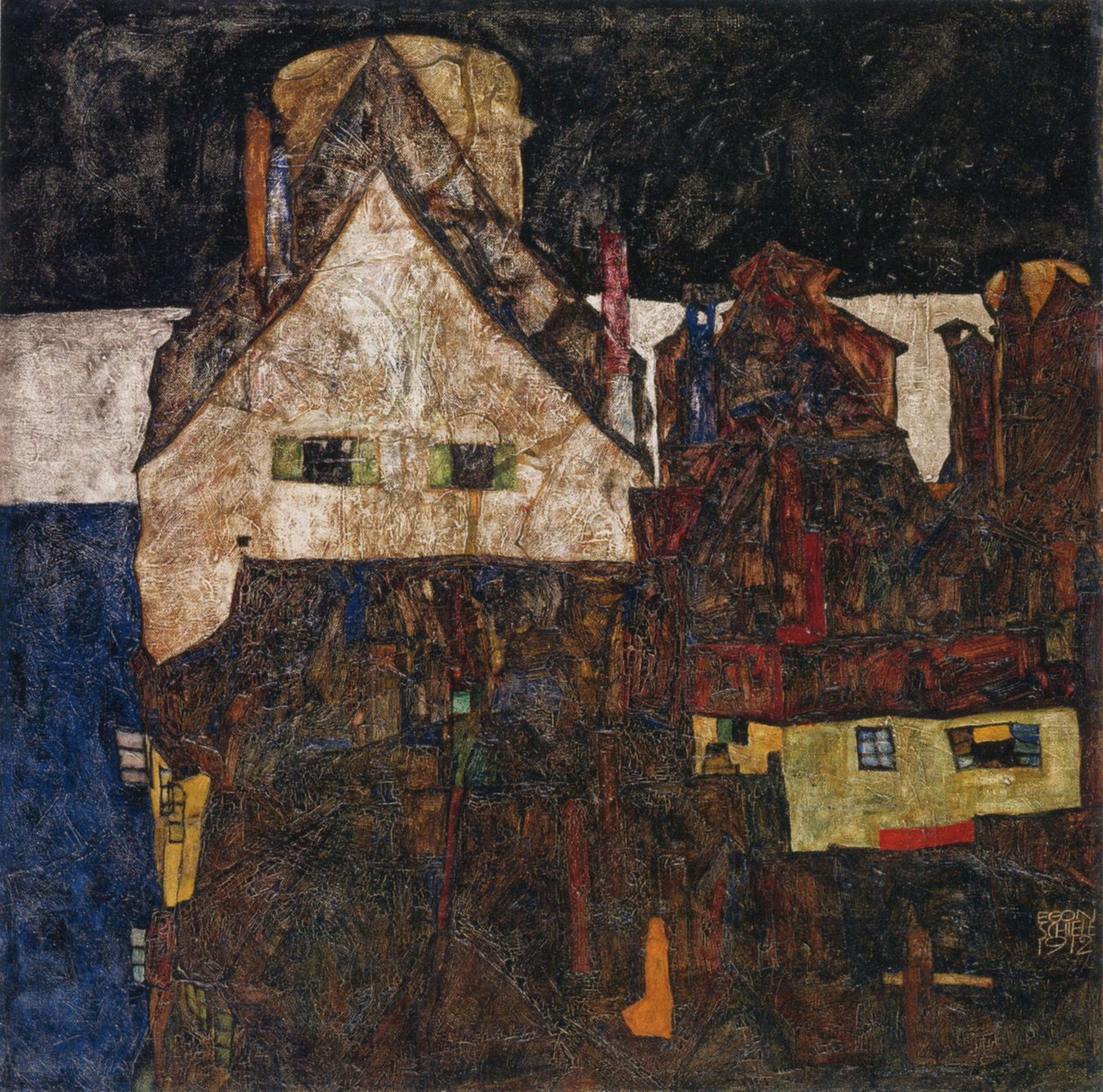 Dead City by Egon Schiele