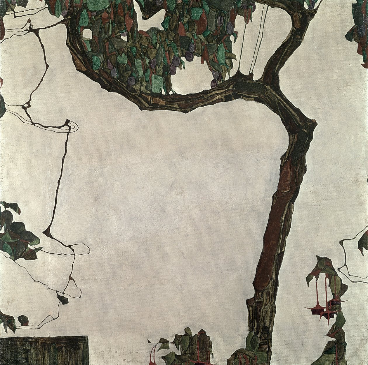 Autumn Tree, 1909 by Egon Schiele