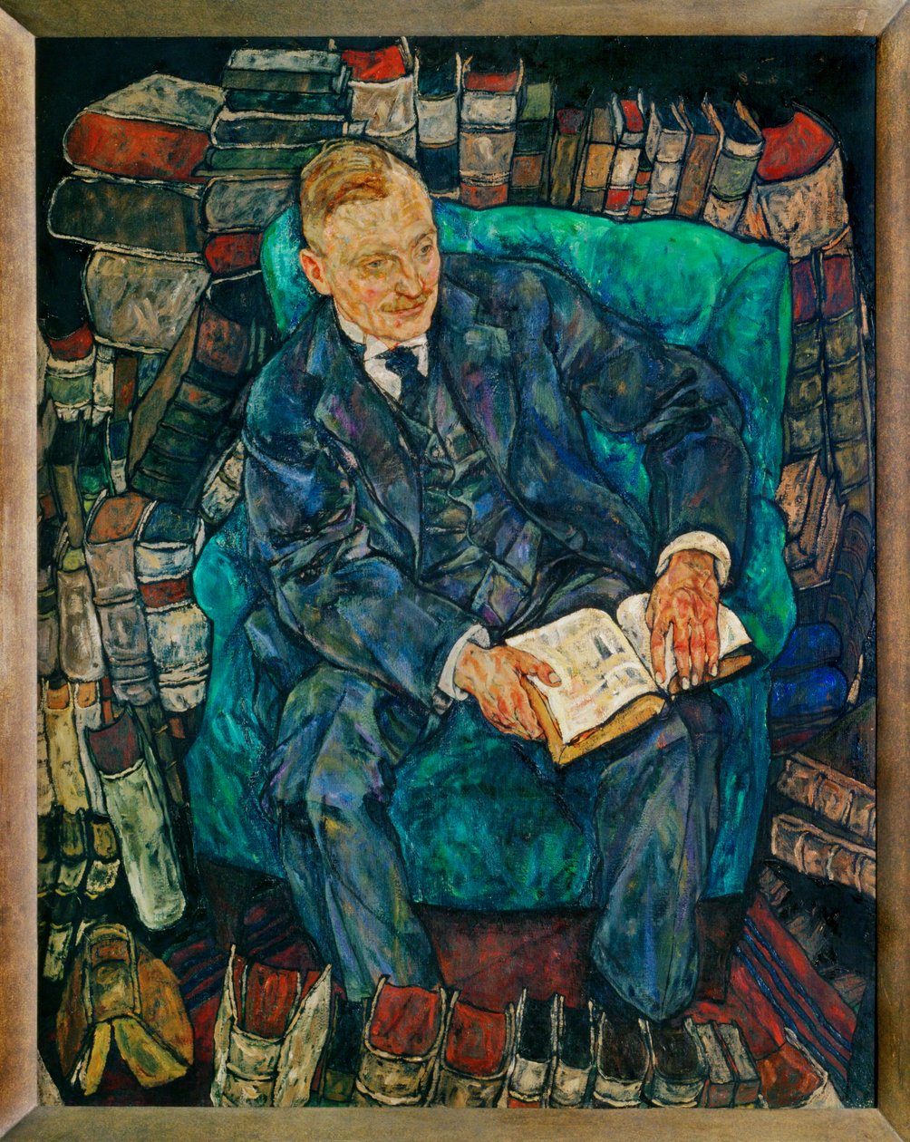 Portrait of Dr. Hugo Koller by Egon Schiele