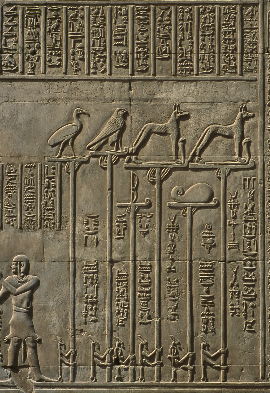 Relief (detail) by Egyptian