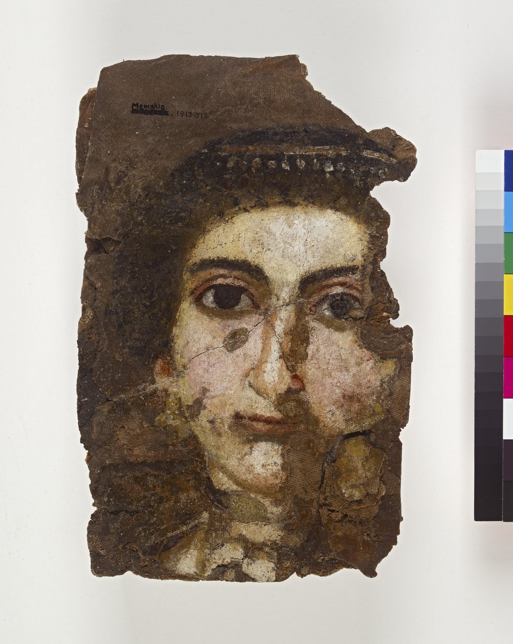 Mummy Portrait of a Young Woman, probably 2nd-3rd century AD by Egyptian