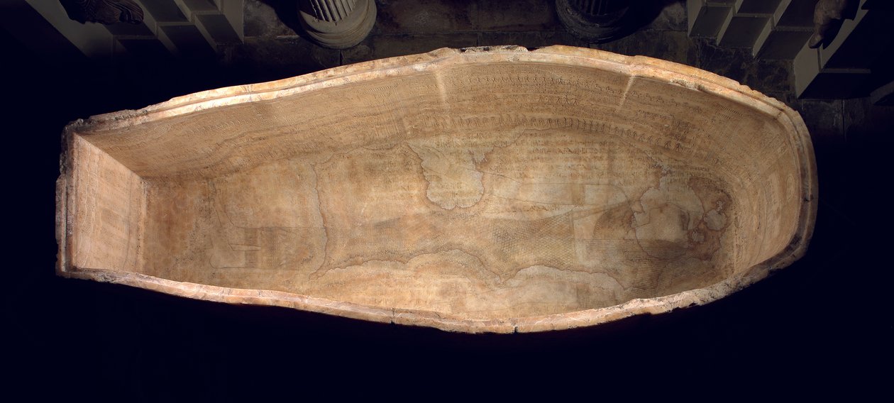 The Sarcophagus of Seti I by Egyptian 19th Dynasty