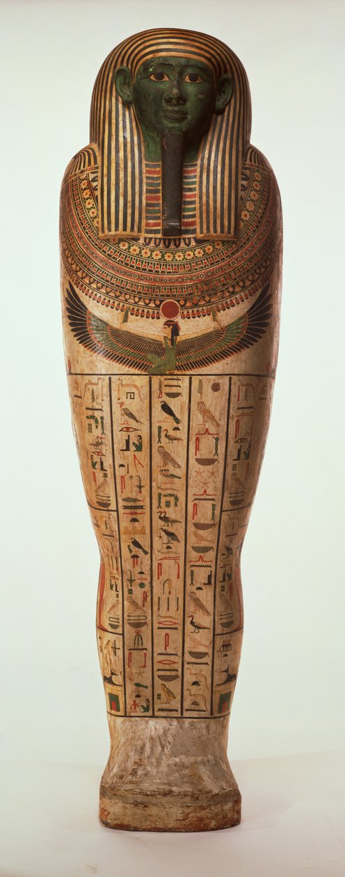 The sarcophagus of Psamtik I, Late Period by Egyptian 26th Dynasty