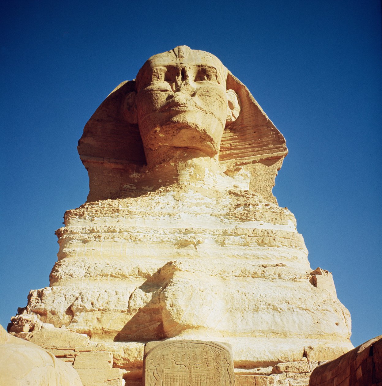 The Sphinx from the Reign of King Chephren, Old Kingdom by Egyptian 4th Dynasty
