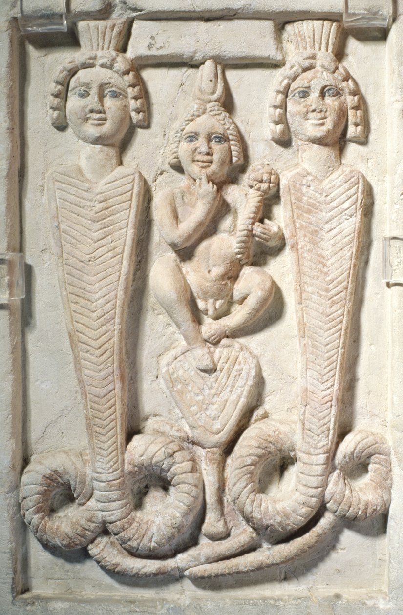 Harpocrates on Lotus, Coptic by Egyptian