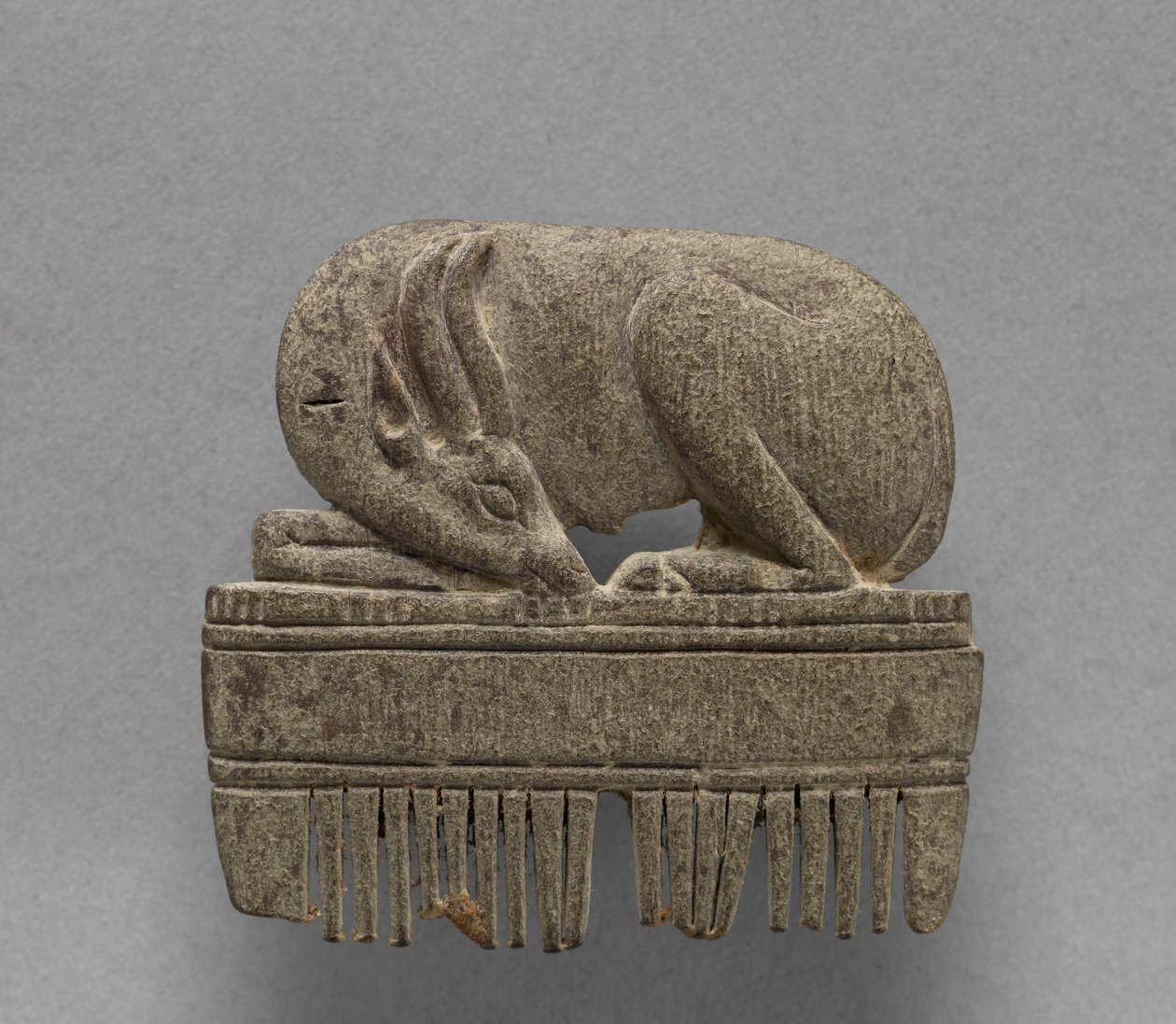 Comb with Gazelle, c.1391-1353 BC by Egyptian 18th Dynasty