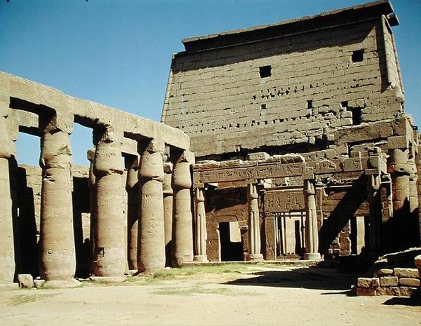 Peristyle Court by Egyptian 19th Dynasty