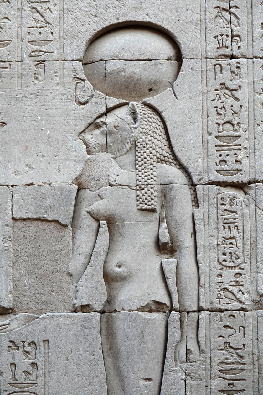 Sekhmet, Horus Temple, Edfu by Egyptian Egyptian