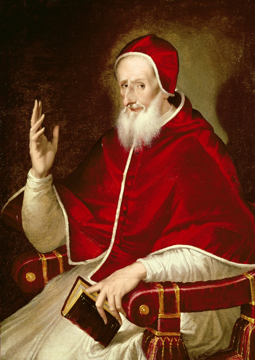 Portrait of Pope Pius V, c.1571 by El Greco