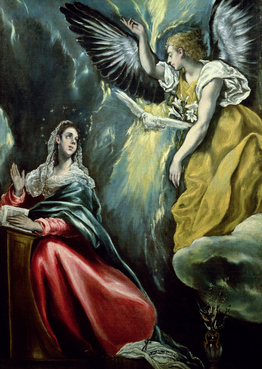 The Annunciation by El Greco