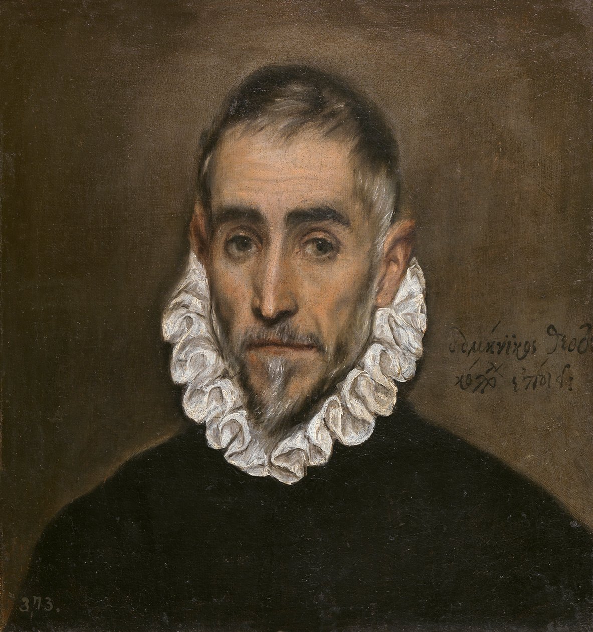 Portrait of an Unknown Gentleman by El Greco