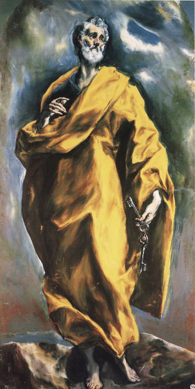 Saint Peter by El Greco