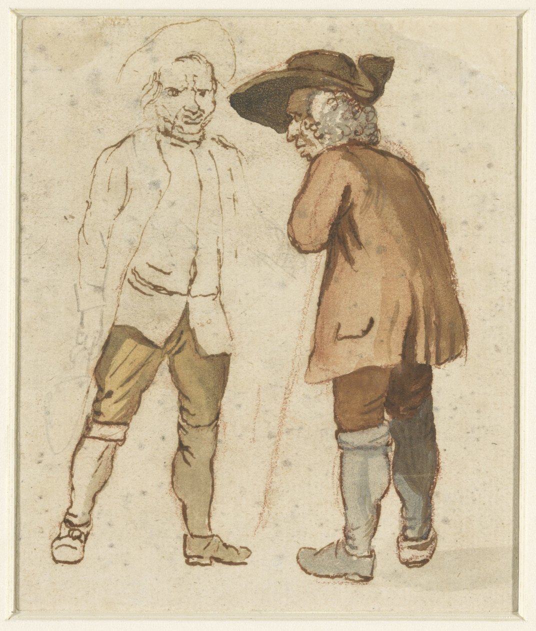 Two Old Farmers in Conversation by Elias Martin (possibly)