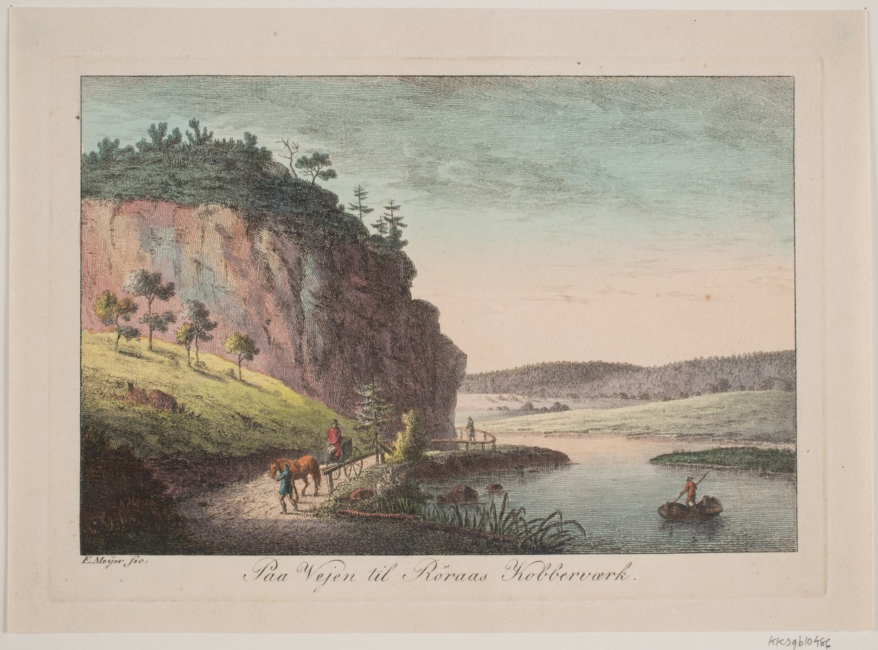 On the Way to Røros Copper Works by Elias Meyer