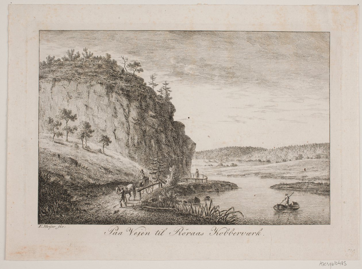 On the Way to Røros Copper Works by Elias Meyer
