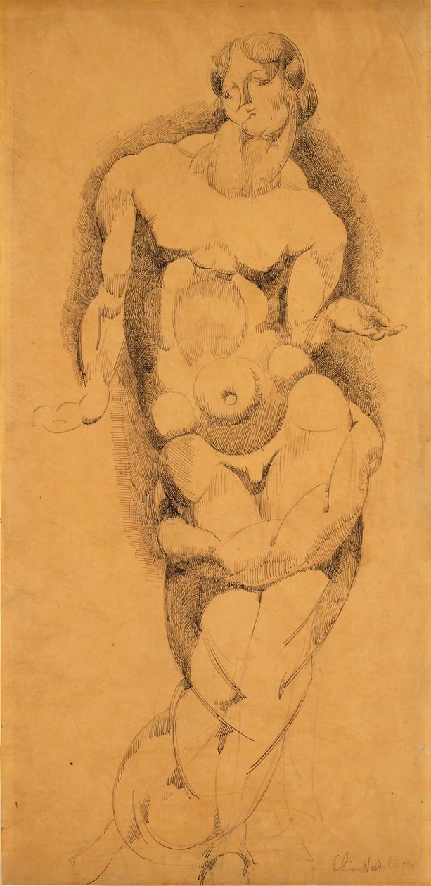 Standing Male Nude by Elie Nadelman