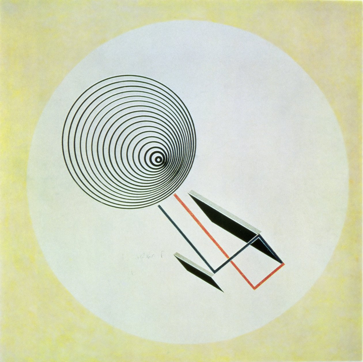 Proun 93 by Eliezer Markowich Lissitzky