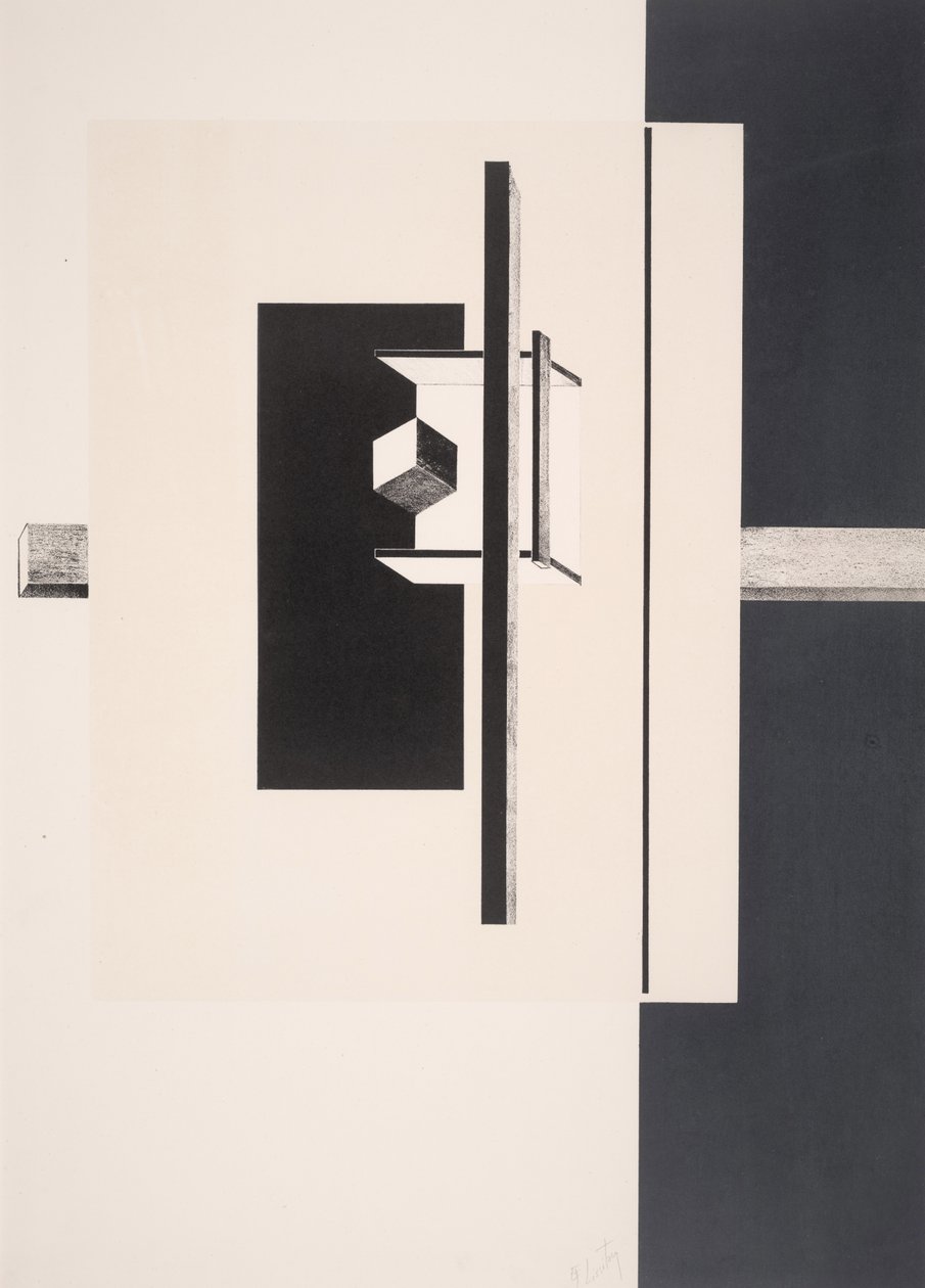 Untitled by Eliezer Markowich Lissitzky