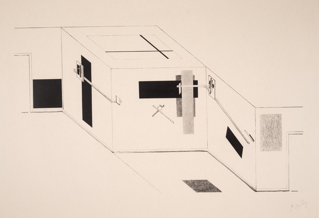 Untitled by Eliezer Markowich Lissitzky