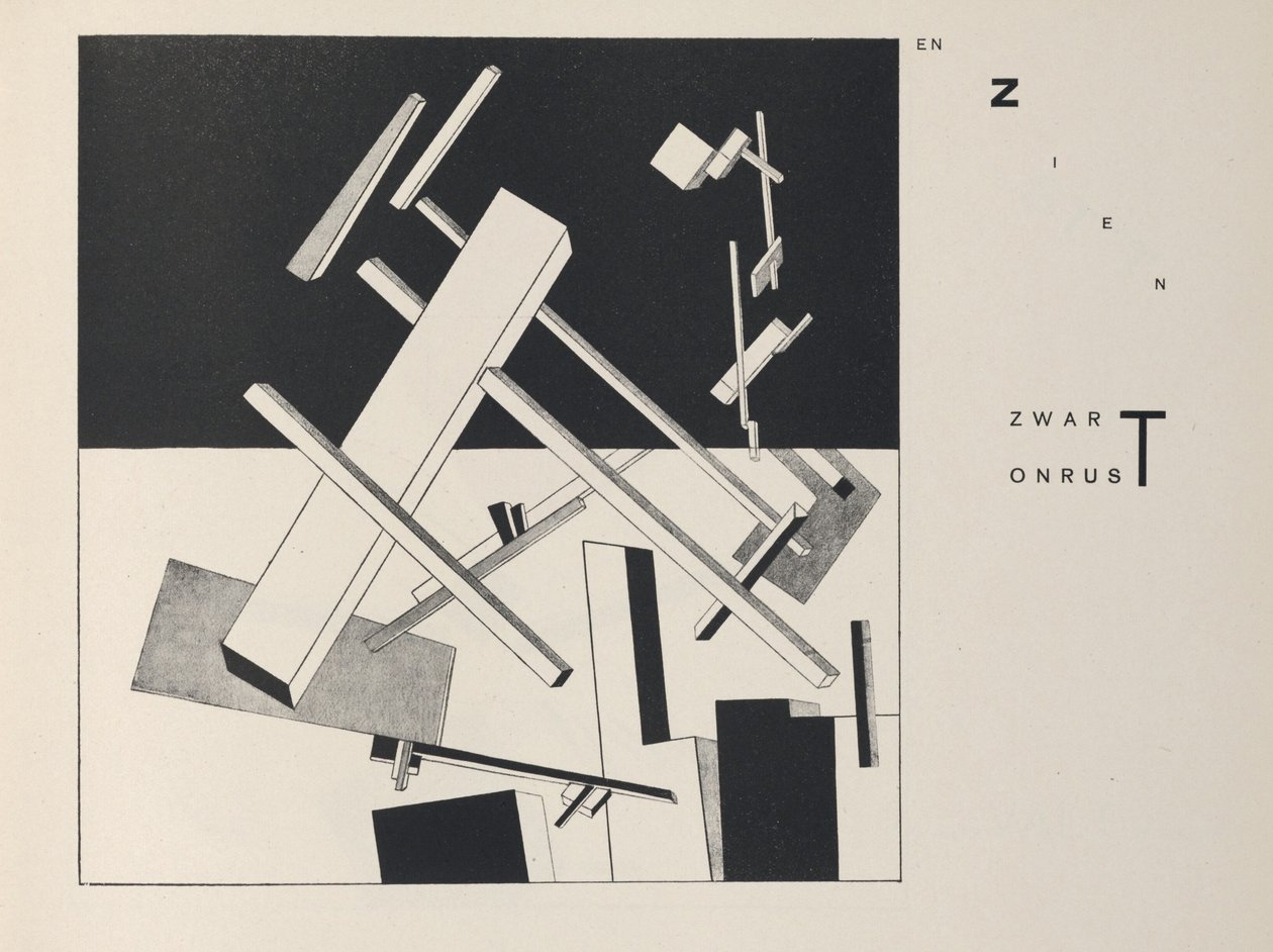 About Two Squares by Eliezer Markowich Lissitzky