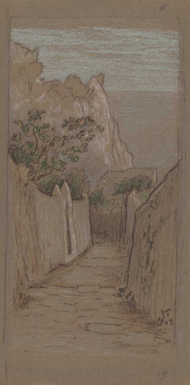 Capri by Elihu Vedder
