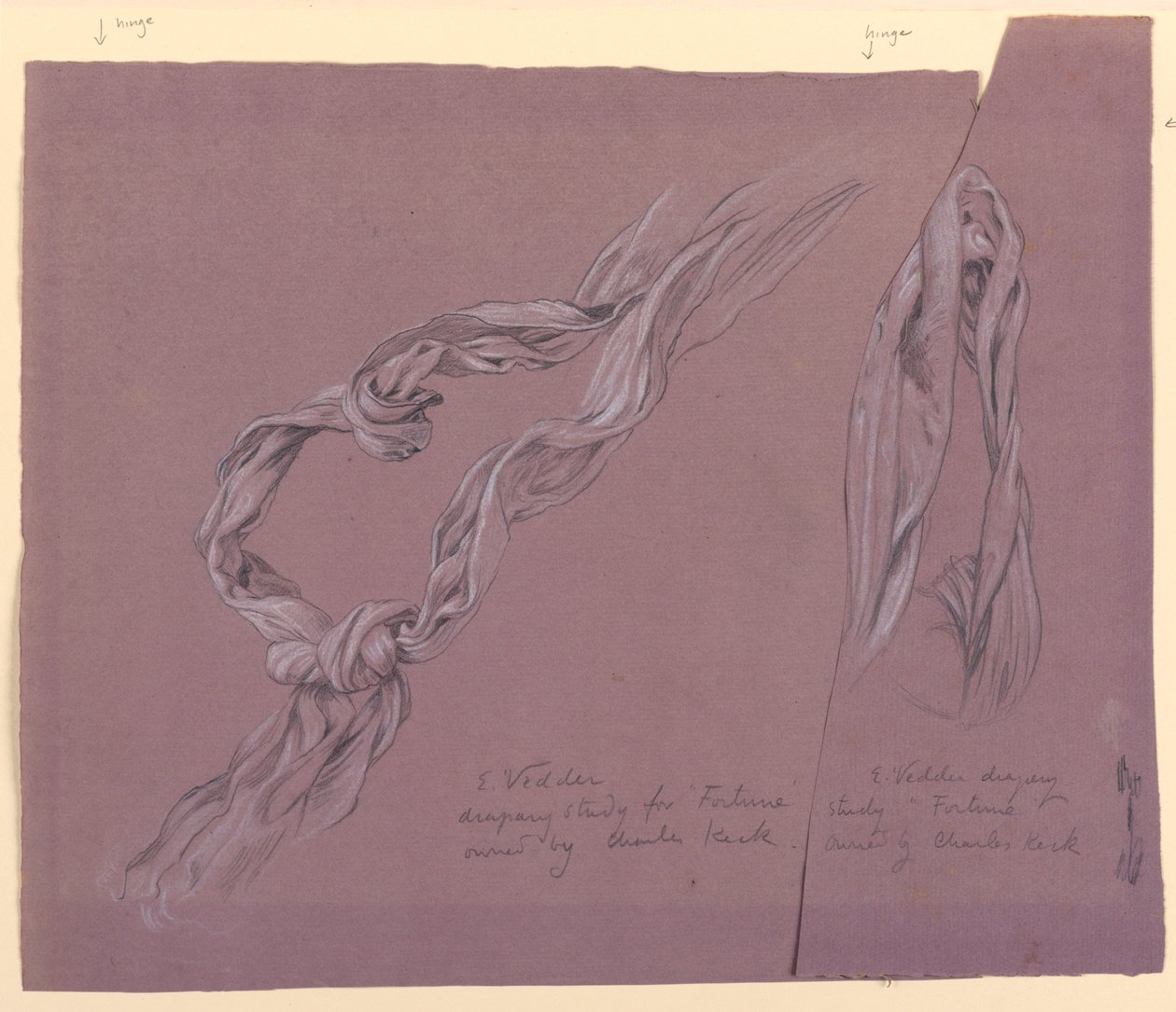 Studies of Drapery of 