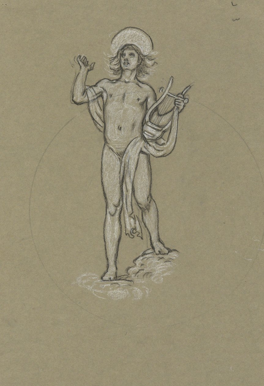 Study for Apollo by Elihu Vedder