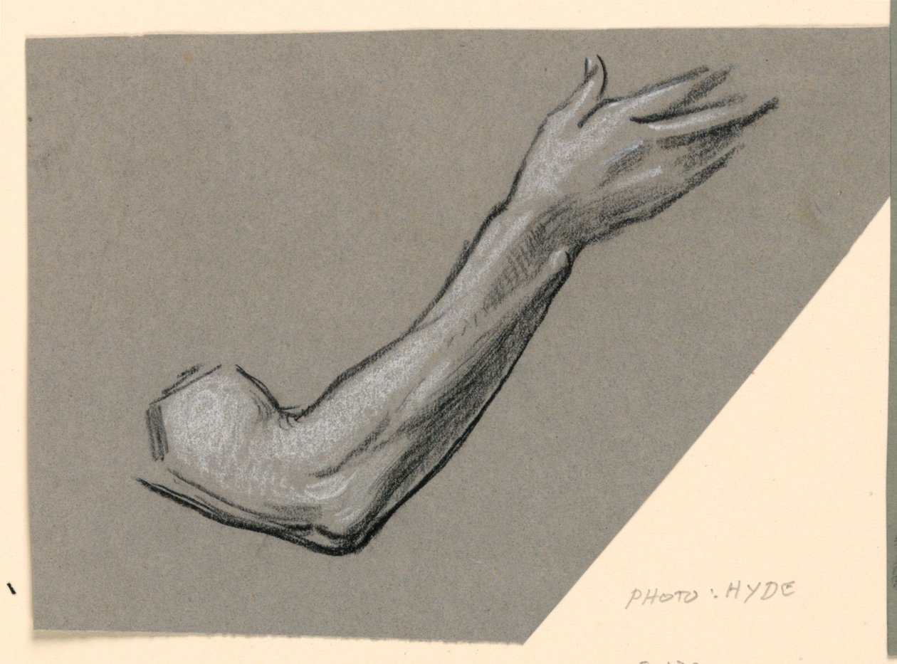 Study of Arm by Elihu Vedder