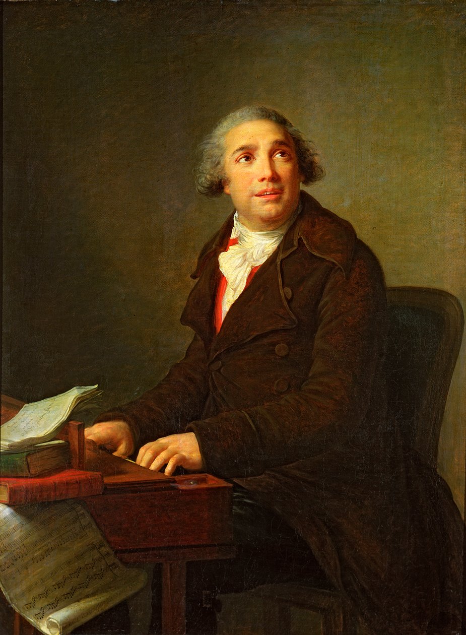 Giovanni Paesiello by Elisabeth Louise Vigee Lebrun
