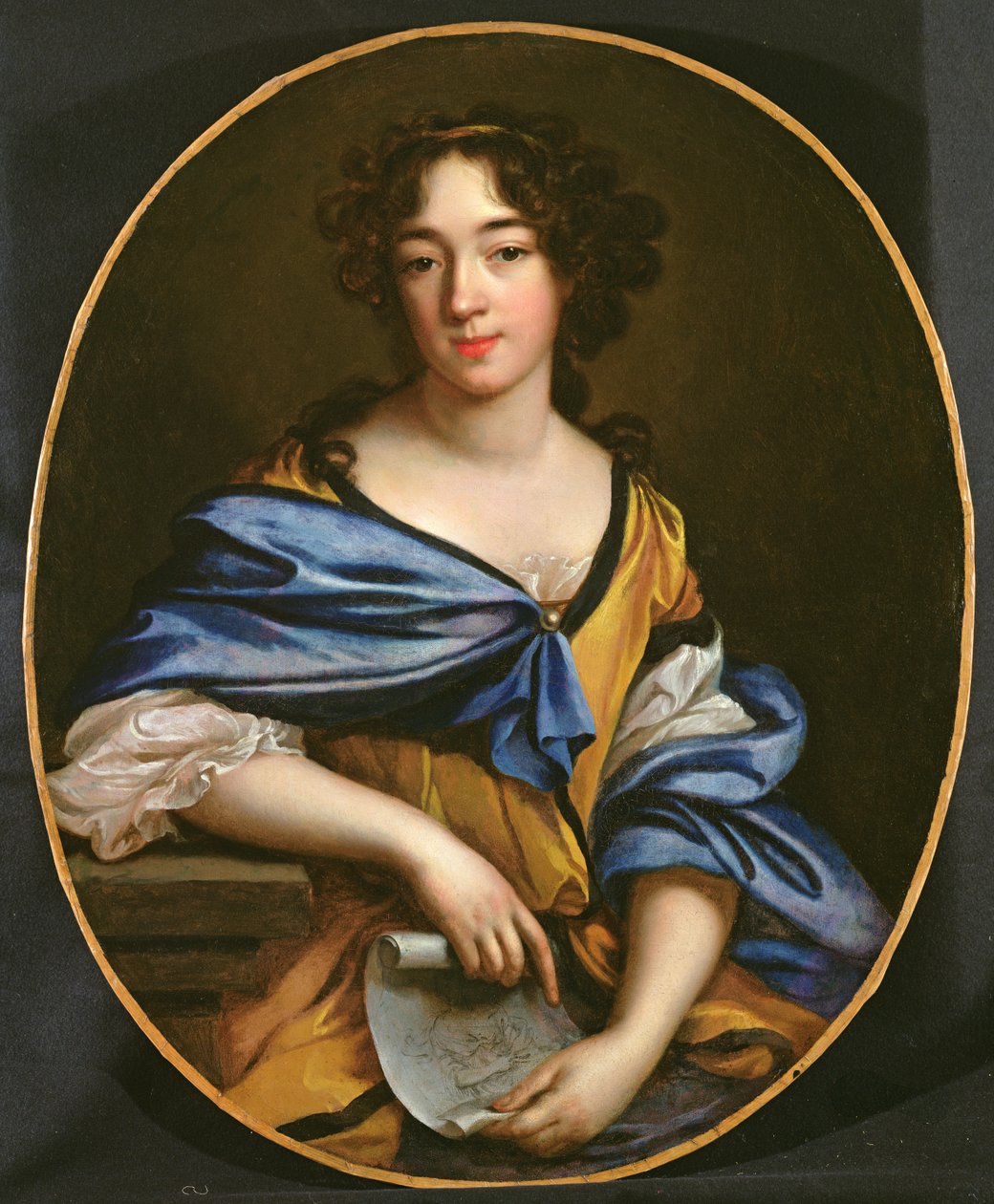 Self Portrait by Elisabeth Sophie Cheron