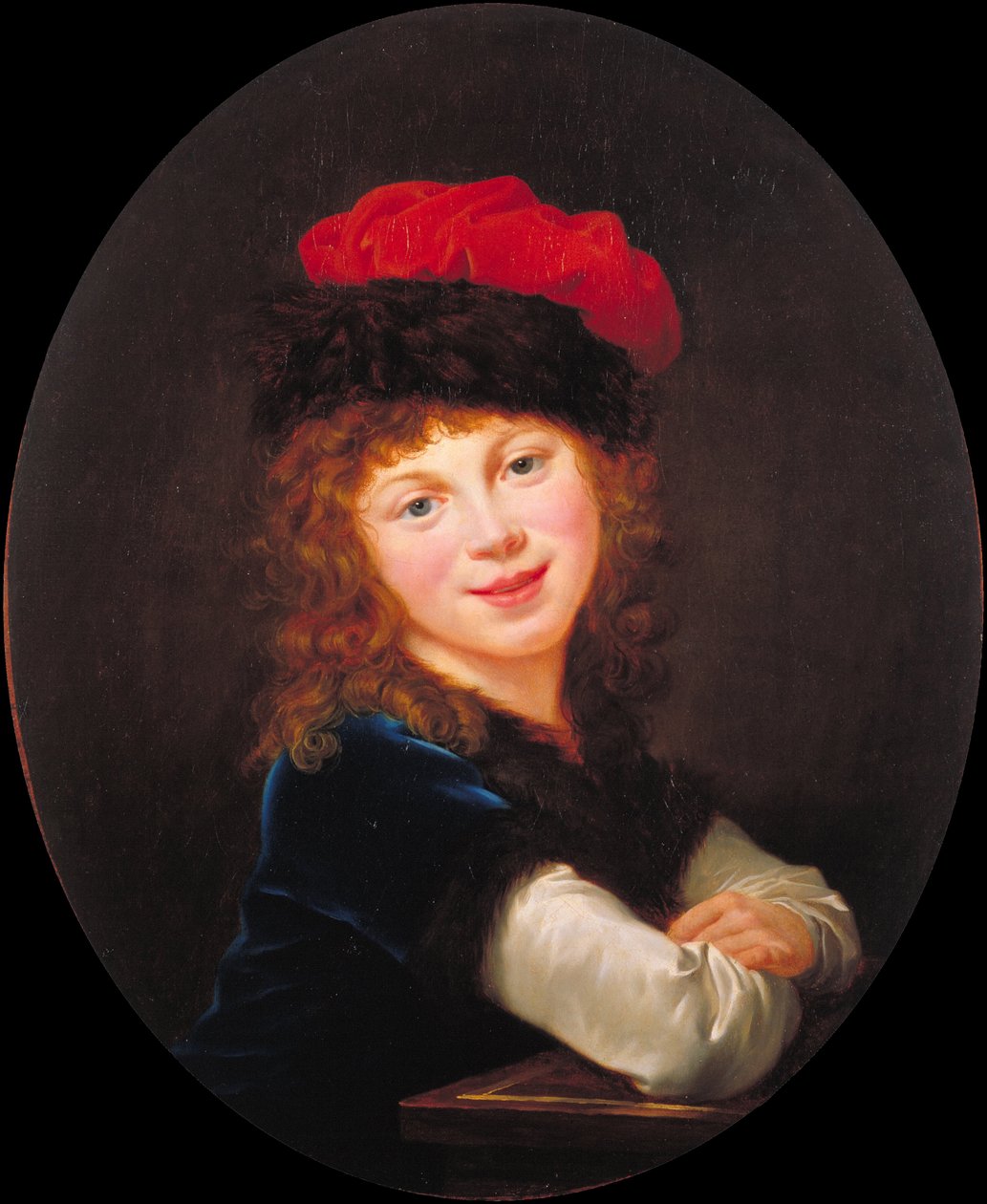 Portrait of a Girl by Elisabeth Louise Vigee Lebrun