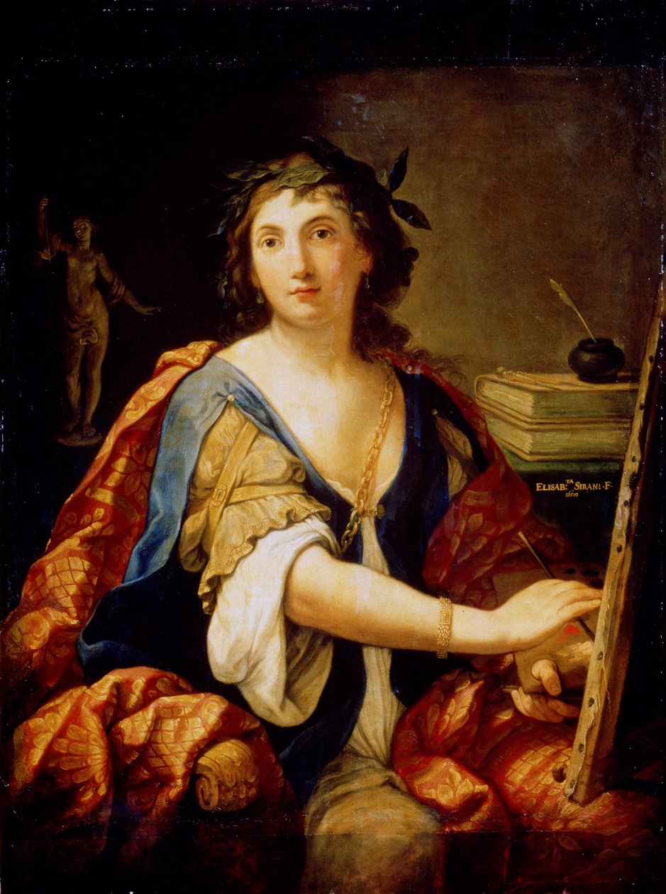 Allegory of Painting (self-portrait), 1658 by Elisabetta Sirani